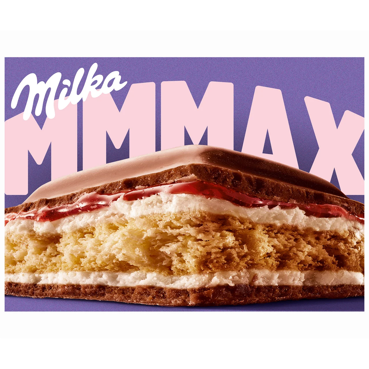 Chocolate con leche y fresa cheesecake 300 g.