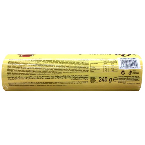 ELGORRIAGA Galletas rellenas de chocolate 240 g.