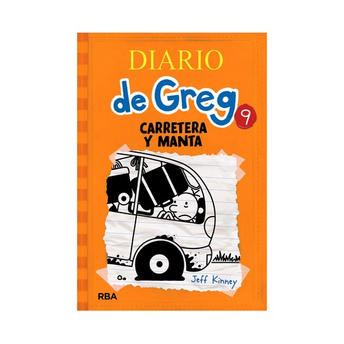 Diario de Greg 9: Carretera y manta, JEFF KINNEY. Género: juvenil. Editorial Molino.