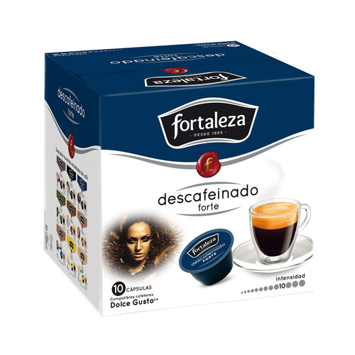 FORTALEZA Café en cápsulas descafeinado Forte I10, 10 uds. 