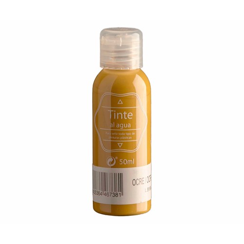 Tinte al agua ocre CPP, 50ml.