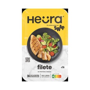 HEÜRA Filete de proteína vegetal bajo en grasas saturadas 180 g.