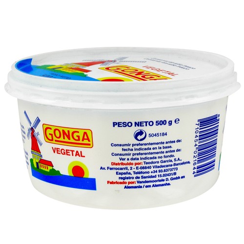 CONGA Tarrina de margarina vegetal CONGA 500 g.