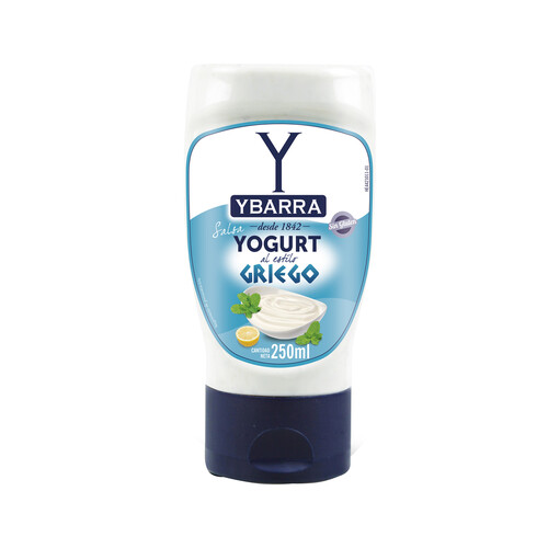 YBARRA Salsa de yogurt al estilo Griego 250 ml.