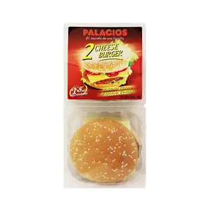 PALACIOS Hamburguesa con queso Gouda PALACIOS 2 x 125 g.