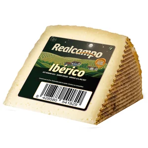 REALCAMPO Queso ibérico curado, cuña.