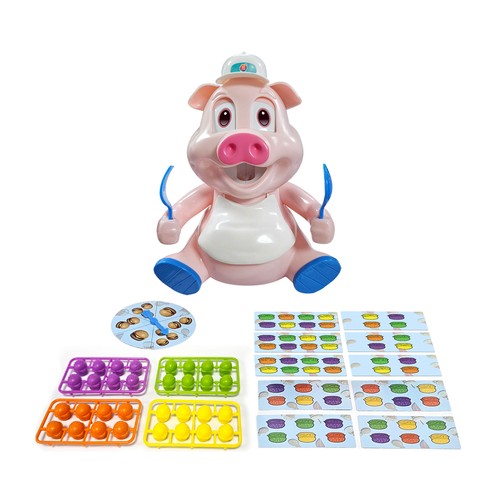 Juego de mesa El Cerdito Comilón, de 2 a 4 Jugadores +3 Años ONE, TWO FUN