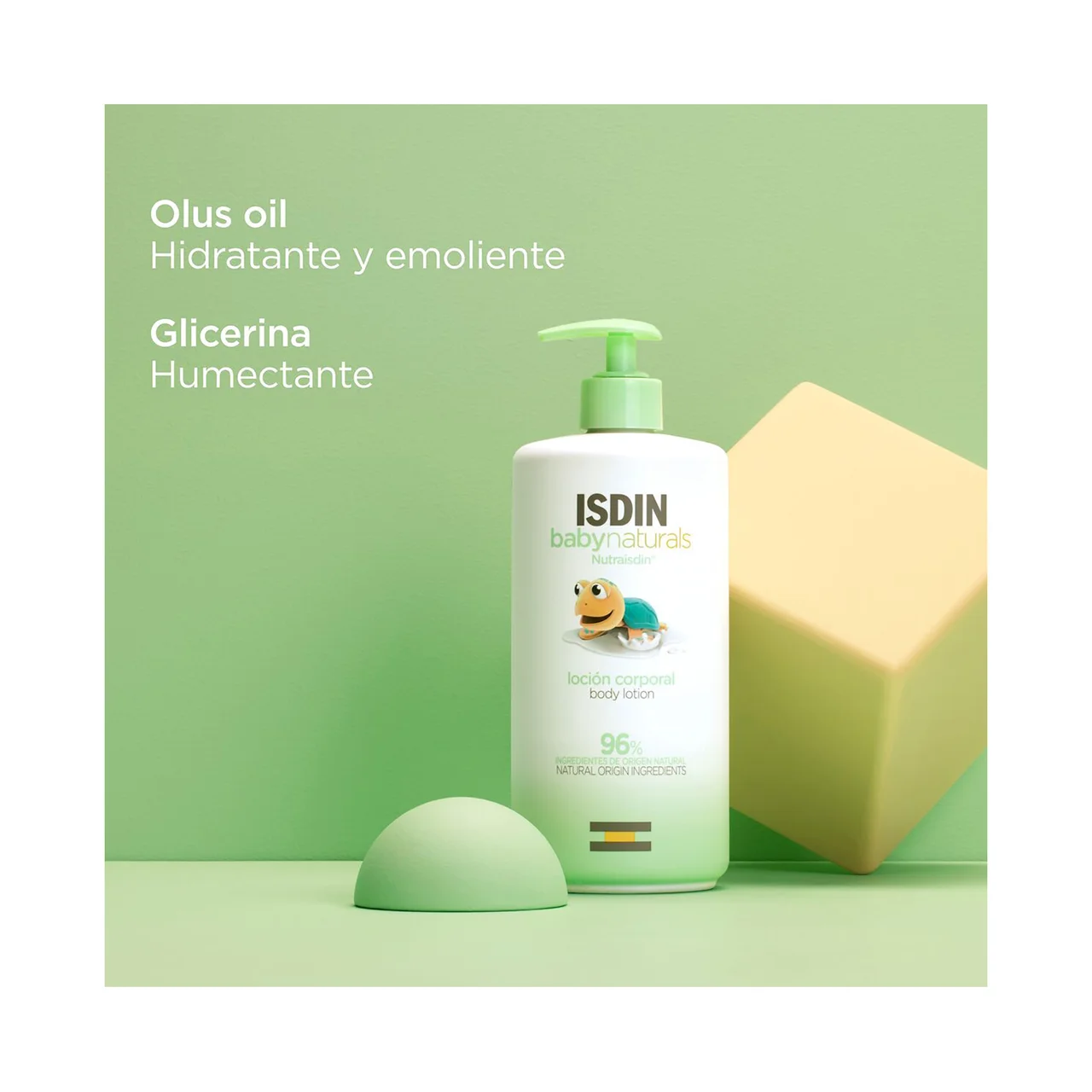 Baby naturals Loción corporal hidratante para pieles delicadas 750 ml.