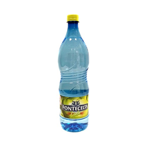 FONTECELTA Agua mineral sabor limón botella de 1,25 litros