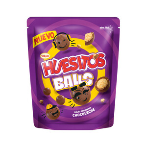 Imagen de HUESITOS Balls Bolas crujientes de chocolate  140 g.