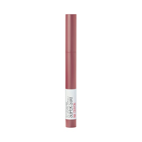 MAYBELLINE Superstay ink Tono 015 Lead the way Barra de labios en formato crayon con acabado mate.
