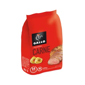 GALLO Pasta Tortellini rellenos con carne 500 g.