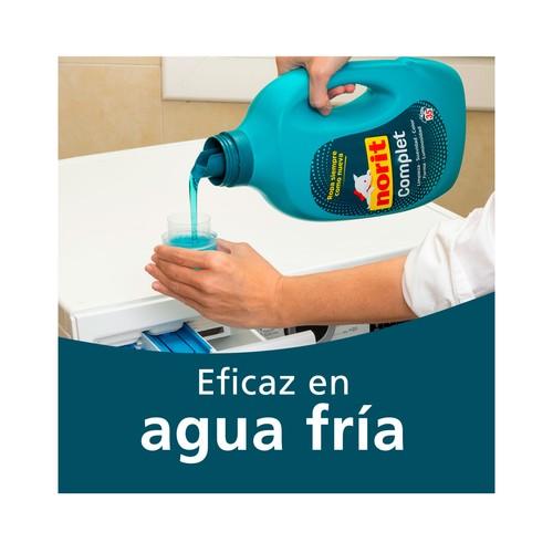 NORIT Detergente líquido completo 35 + 18 dosis