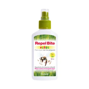 REPEL BITE Spray anti-insectos, para bebñes y niños de más de 1 años REPEL BITE.