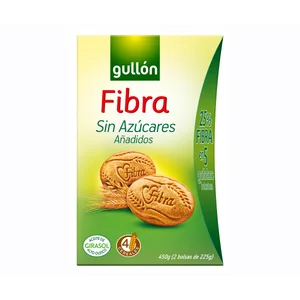 GULLÓN Diet Galletas de fibra 450 g.