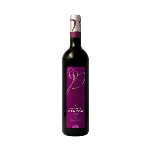 RIBEIRA DE PANTON  Vino tinto con D.O. Ribeira Sacra RIBEIRA DE PANTON botella de 75 cl.