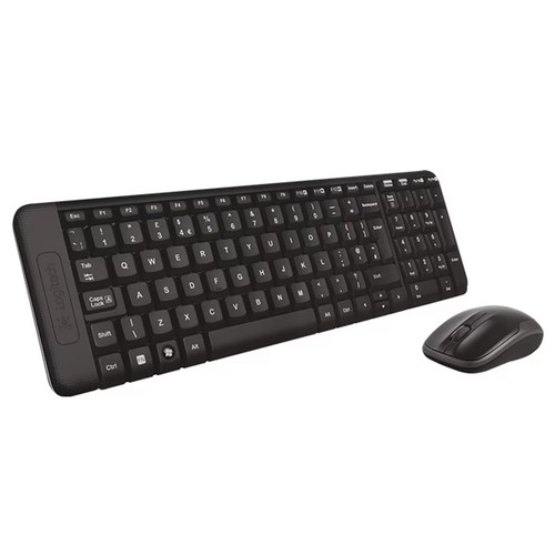 Set de teclado y ratón LOGITECH MK220, inalambrico