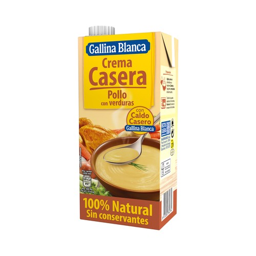 GALLINA BLANCA Crema de pollo con verduras 1 l.