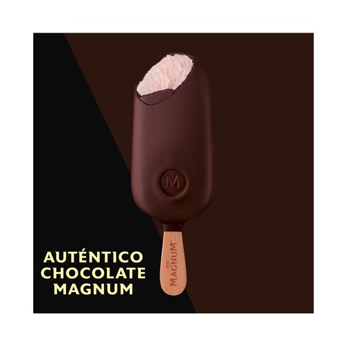 MAGNUM Collection frac bombón helado de nata recubierto de chocolate 3 x 90 ml.
