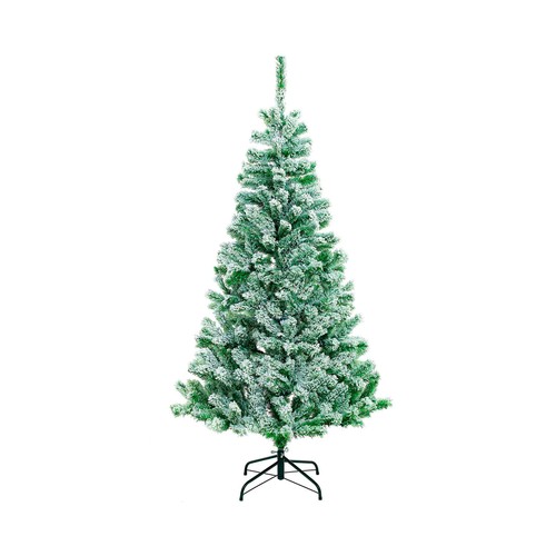 Árbol de navidad artificial efecto nevado, 444 ramas, 180 cm, ACTUEL.
