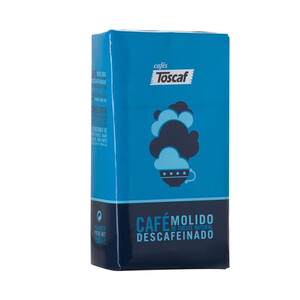 Imagen de TOSCAF Café molido descafeinado natural 250 g.