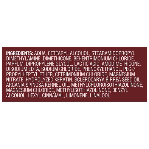 TRESEMMÉ Liso keratina Mascarilla capilar nutritiva intensiva para cabellos encrespados y sin brillo 440 ml.