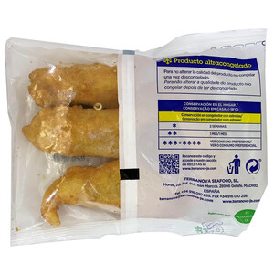 Imagen de TERRANOVA Pavias de merluza (filetes de meluza rebozados) 400 g.