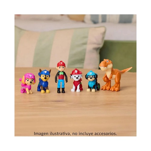 Pack regalo PATRULLA CANINA dinosaurio