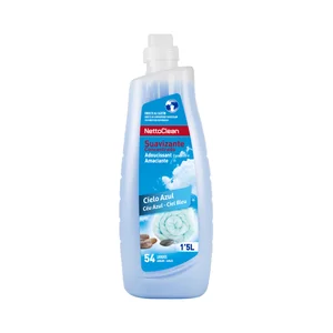 NETTOCLEAN Suavizante concentrado con aroma a cielo azul 54 lavados 1.5 l.