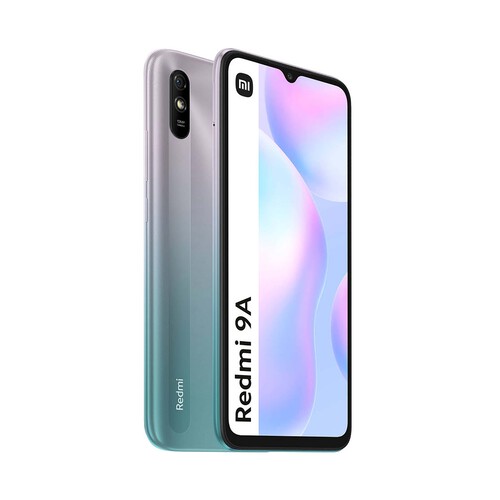 Smartphone 16,58cm (6,53) XIAOMI Redmi 9A azul, Octa-Core, 2GB Ram, 32GB, microSD, 13 Mpx, Dual-Sim, MIUI 11 (Android 10).