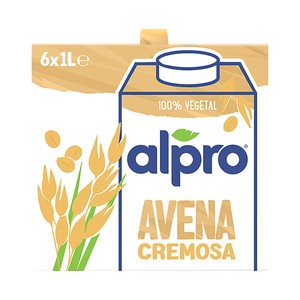 Imagen de ALPRO Bebida de avena 100% vegetal, sin azúcares añadidos  6 x 1 l.