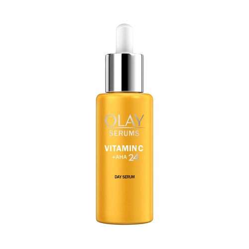 OLAY Vitamic C Sérum de día antimanchas con vitamina C y AHA24 con fragancia cítrica 40 ml.