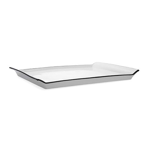 Fuente rectangular de 36cm, plancha, Gastro Black QUID