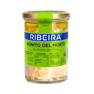Tarro de bonito en aceite de oliva 270g.