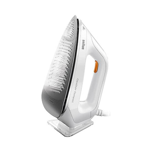 Centro de planchado BRAUN CareStyle Compact IS2132WH, suela FreeGlide 3D, presión de 5,5 bar.