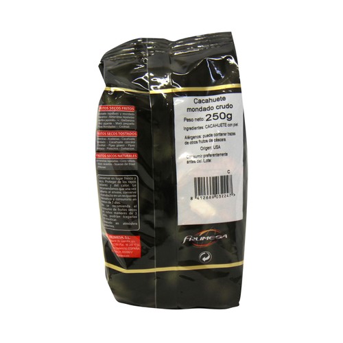 FRUMESA Cacahuetes pelados crudos 250 g.