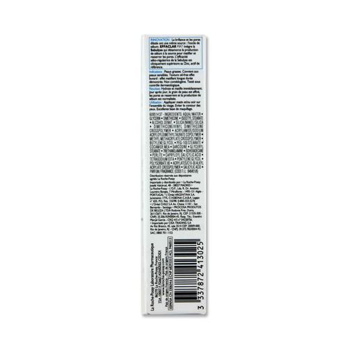 LA ROCHE POSAY Crema hidratante, reduce los poros y el flujo de sebo. LA ROCHE POSAY EFFACLAR MAT 40 ml.