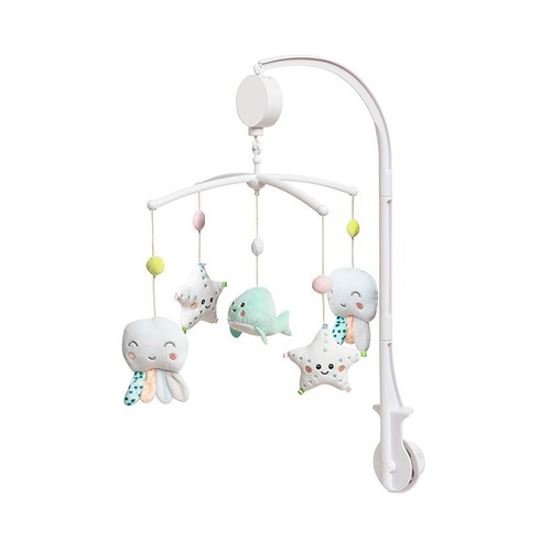 Carrusel musical de peluches, pulpo, INTERBABY.