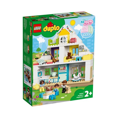 Juego de construcción Casa de juegos modular con 129 piezas, Duplo 10929 LEGO.
