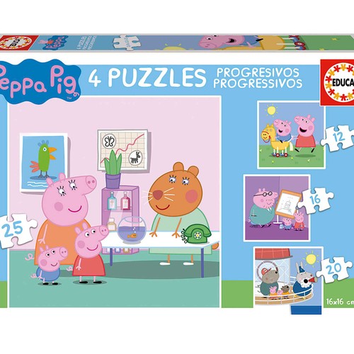 BORRAS Puzzles Progresivos Surtido +3 años