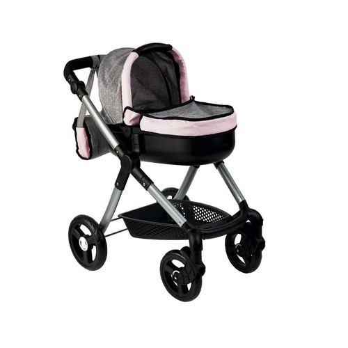Carrito de muñecas style con bolso 63x40x68cm, ONE TWO FUN