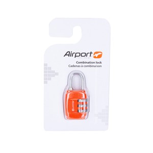 Imagen de Candado con combinación, color gris, ALCAMPO.