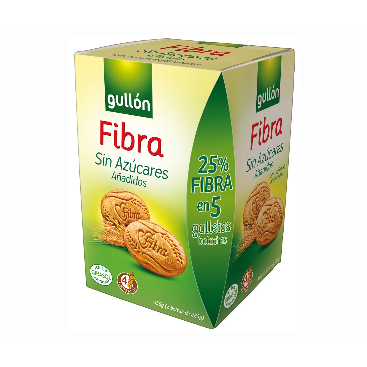 Diet Galletas de fibra 450 g.