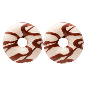 Imagen de Rosquillas bicolores de chocolate, 2 uds, 150 g.