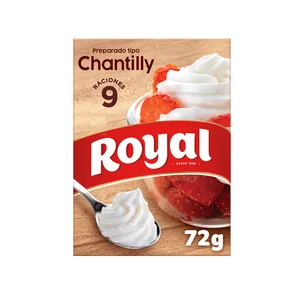ROYAL Preparado tipo chantic ROYAL 72 g.