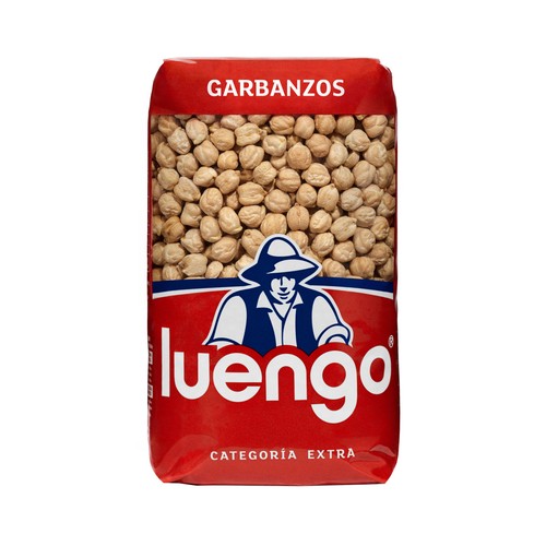 LUENGO Extra Garbanzos en paquete 1 kg