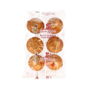 Imagen de CASTILLO DE MORILES Magdalenas con aceite de oliva 6 uds.