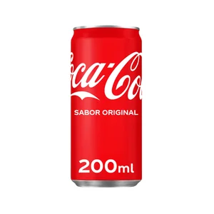 COCA COLA Refresco de cola sabor original lata 200ml