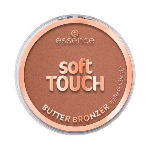 ESSENCE Touch butter bronzer tono 20 Golden buttercream marrón medio Bronceador en polvo mate.