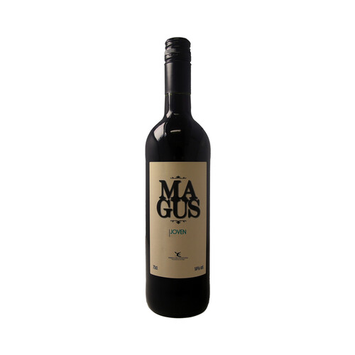 MAGUS  Vino tinto con D.O. Ribera del Guadina (Extremadura) MAGUS botella de 75 cl.